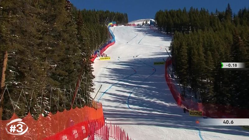 ‘Dives across the line!’ - Suter seals Lake Louise Super G with Hutter second & Mowinckel third