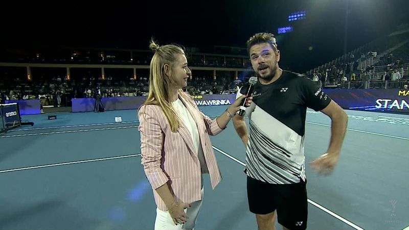 'I'm playing not bad for my age!' - Wawrinka reflects on win over Rublev in Diriyah