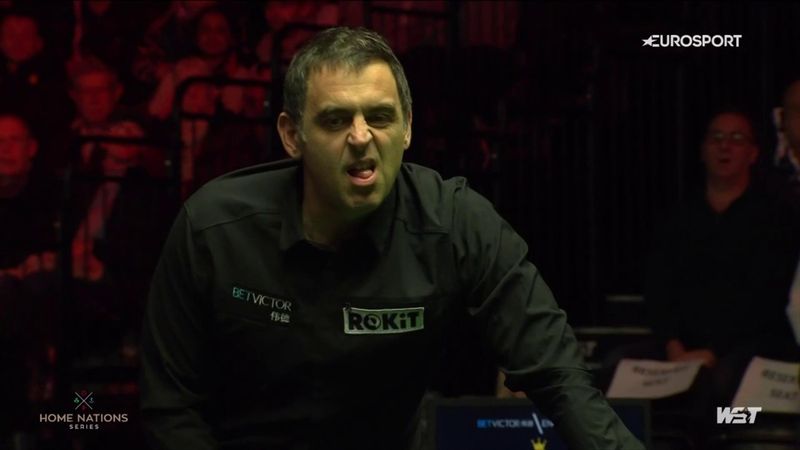 O’Sullivan produces ‘great pot’ but sees white ball trickle in