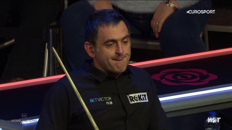'He's high!' - O'Sullivan loses control of cue ball at key moment, then misses