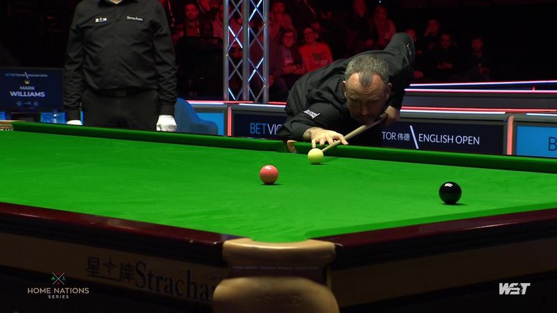 'Absolutely brilliant!' - Watch Mark Williams' remarkable English Open 147 in full