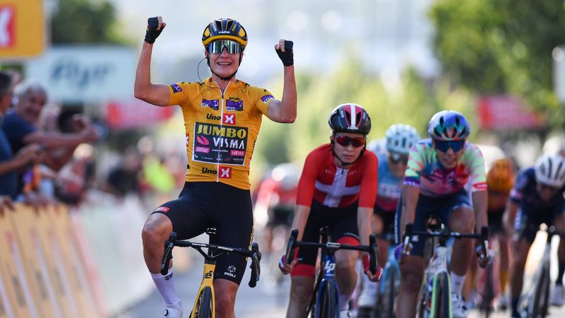 She's done it again! Vos clinches Tour of Scandinavia hat-trick after sprinting to Stage 3 victory
