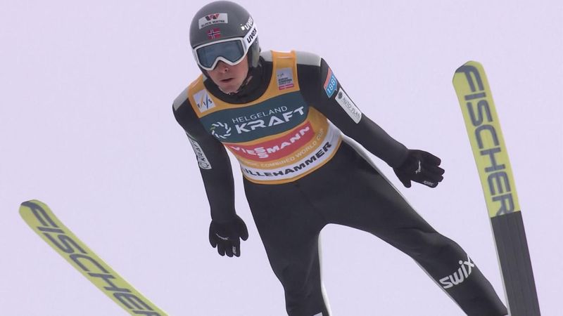 Riiber shines in jump at Lillehammer