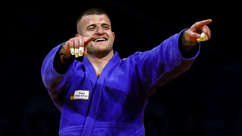 WK Judo | Michael Korrel verovert tweede Nederlandse bronzen medaille in Tasjkent