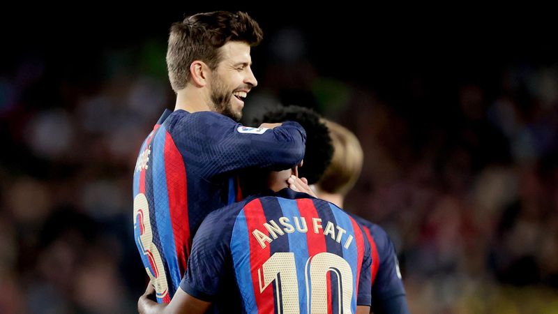 Resumen Barcelona-Almería: Piqué se marcha como líder (2-0)