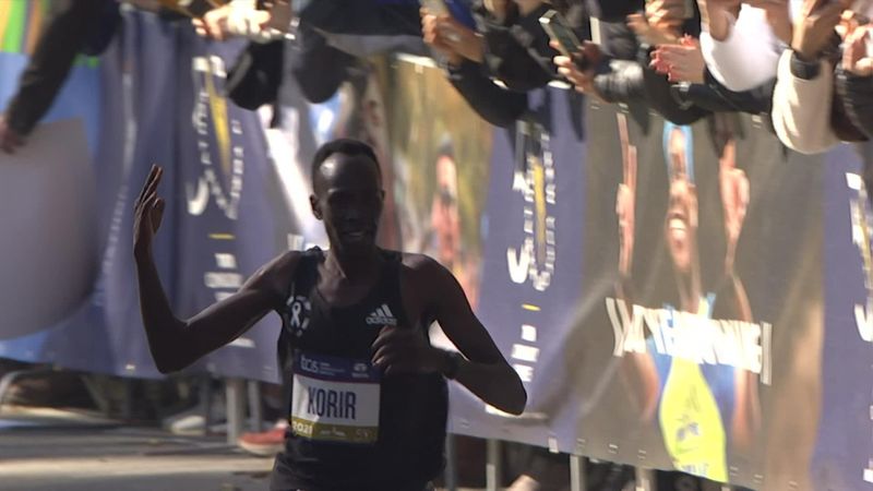 Bekele est passé à côté, Korir en a profité: revivez son arrivée victorieuse au marathon de New-York