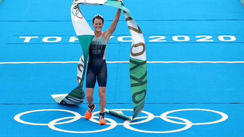 Duffy holt Gold im Triathlon - Lindemann starke Achte