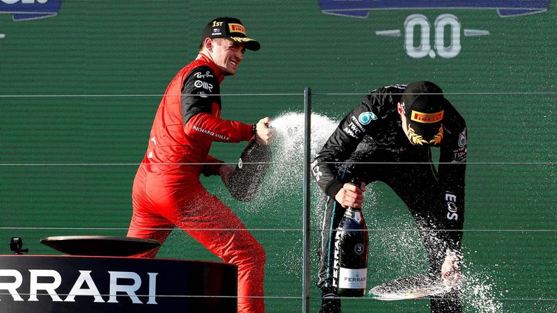 Resumen GP Australia: Alfombra roja para Leclerc, abandono de Sainz y último Alonso