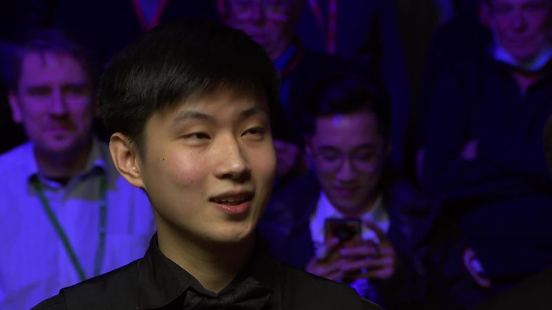 Zhao: "Sono felice per questa vittoria, ringrazio il pubblico"