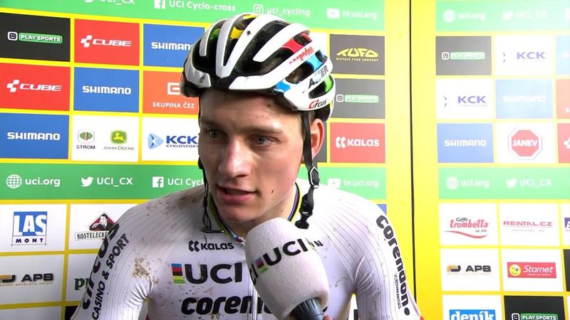 Copa del Mundo de ciclocross, Van der Poel: "Ha sido una semana muy emotiva"