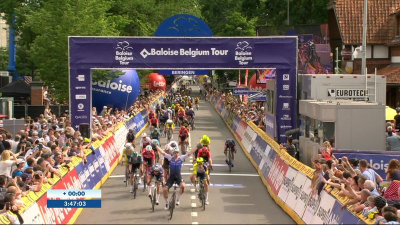 ‘An incredible sprint’ - Fabio Jakobsen wins final stage as Schmid takes Tour of Belgium crow
