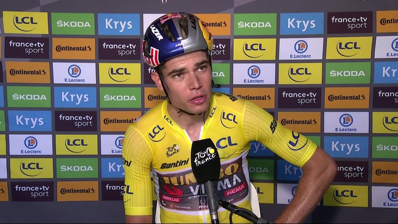 ‘I didn’t want to take the risk!’ – Van Aert happy to avoid another bunch sprint