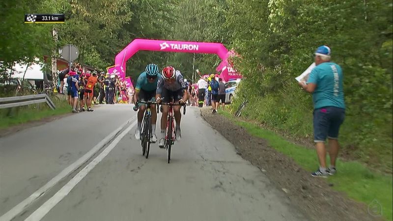 Tour de Pologne : Davide Formolo is first in cat 1 climb of Przełęcz Przegibek