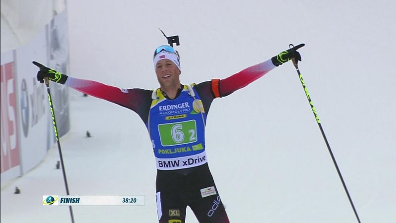 Norway duo dominate single relay in Pokljuka