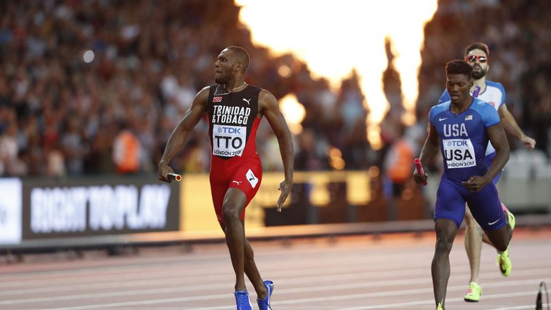 Trinité-et-Tobago surprend les Etats-Unis et s'offre son premier titre sur 4x400