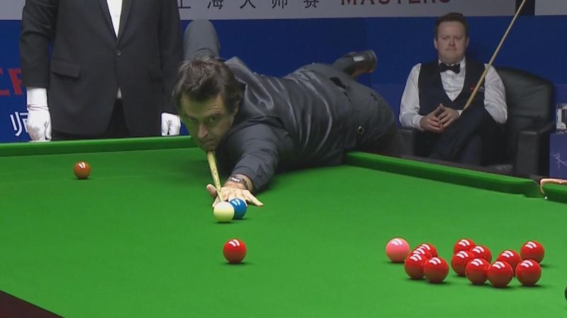 O'Sullivan produces outrageous double on red