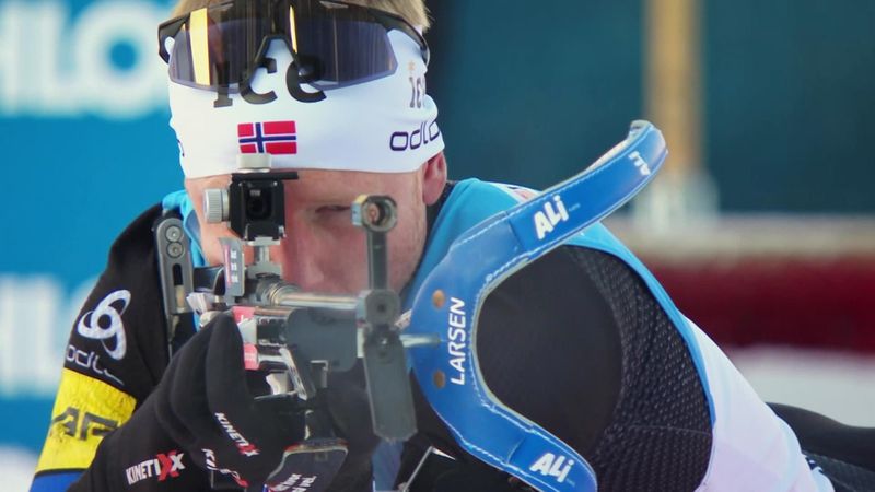 Biathlon highlights: Women's and men's sprints from Le Grand Bornand