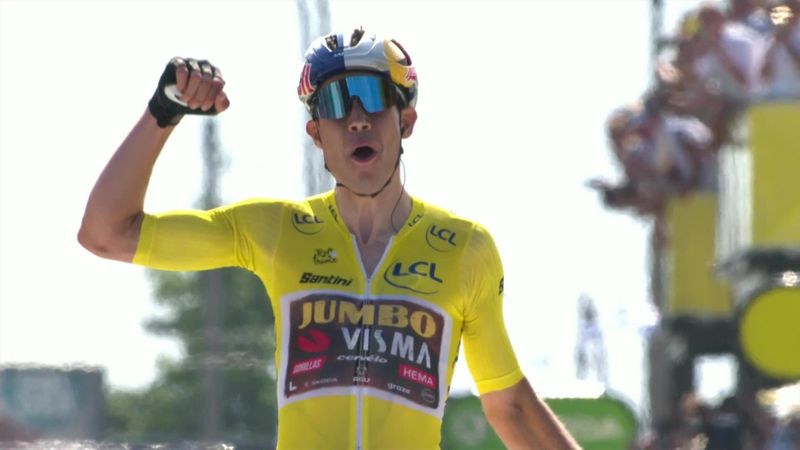 Van Aert a câștigat a patra etapă din Turul Franței! Rezumatul cursei de peste 170 de km