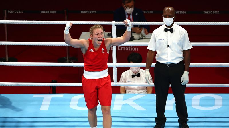 ‘She did just enough! - GB's Price advances to gold medal fight after split-decision