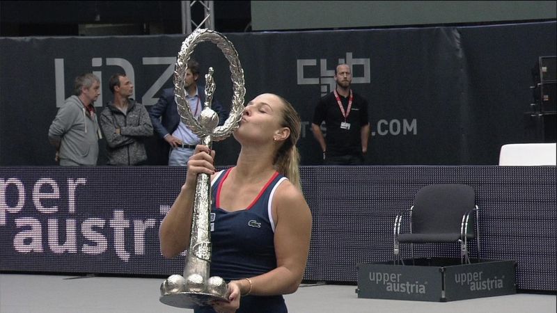 WTA Linz: Dominika Cibulkova - Viktorija Golubic (Özet)