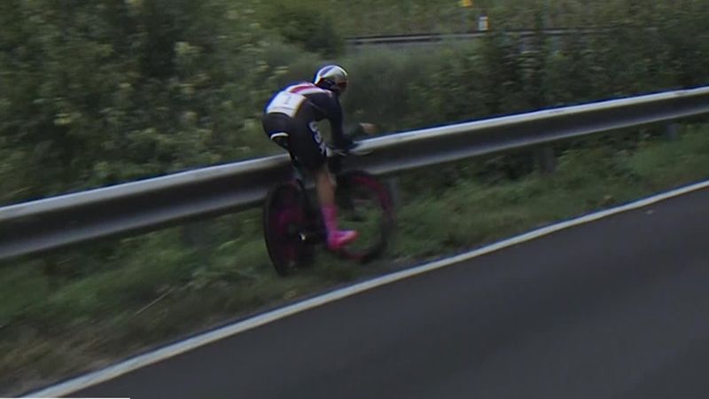 Watch: Dygert’s horror crash at World Championships