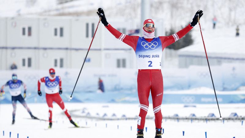 Alexander Bolshunov az 50 kilométeres sífutás bajnoka 30 kilométeren