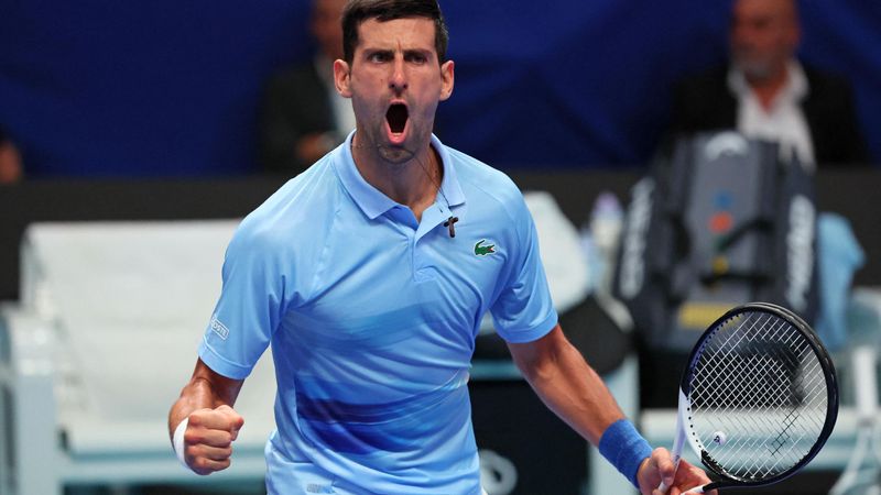 Van de Zandschulp-Djokovic: Implacable 'Nole' rumbo a cuartos (3-6 y 1-6)