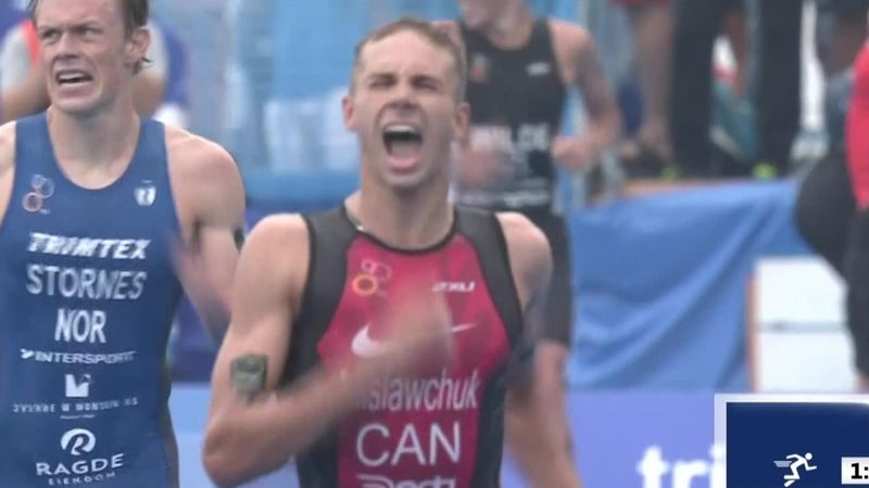Bicsak Bence 7 Helyen Futott Be A Triatlonversenyen Triatlon Video Eurosport