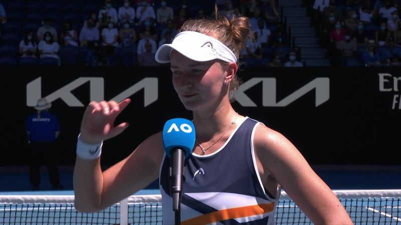 'I was just fighting' - Krejcikova on her comeback win against Ostapenko