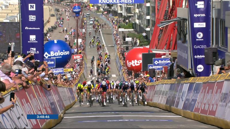 Bespreken zeker compenseren Ronde van België | Philipsen sprint in Knokke naar zege in tweede etappe -  Wielrennen video - Eurosport