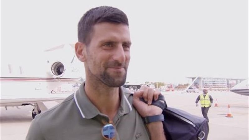 Djokovic atterra a Londra: "Sarà un weekend denso di emozioni"