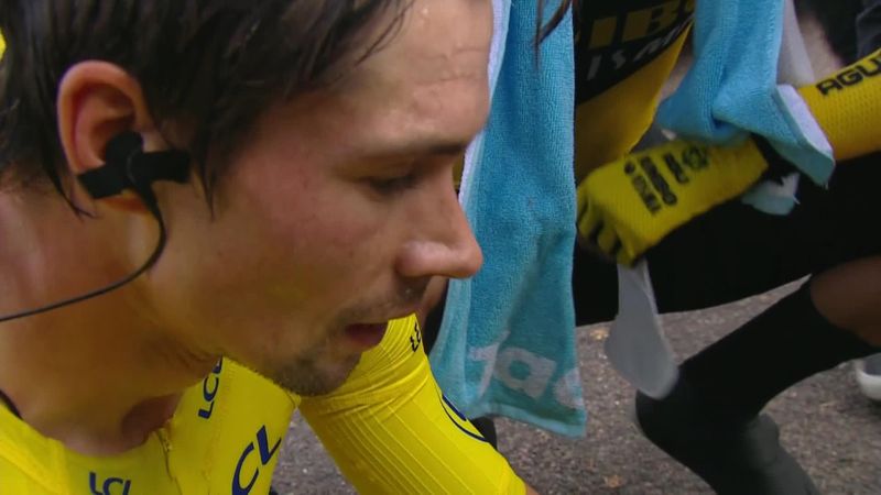 ‘Absolutely incredible’ - Pogacar poised to win Tour after Roglic collapse
