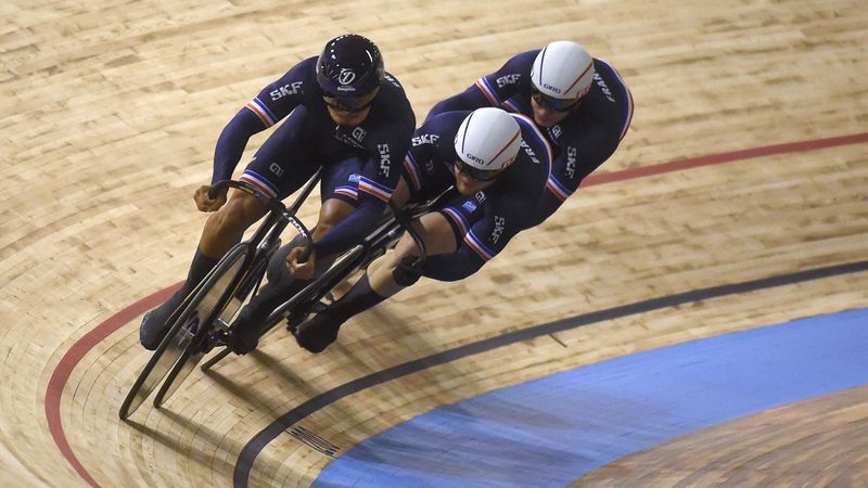 Après le bronze à Tokyo, les Français en argent en vitesse par équipes