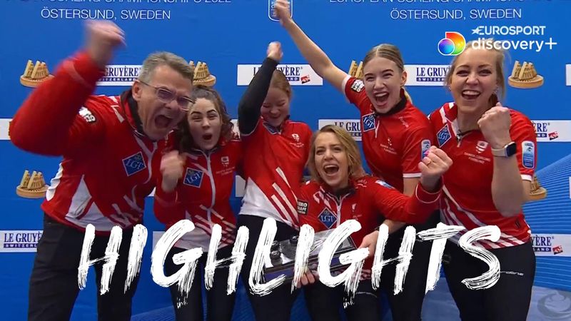 Highlights: Curlingkvinderne vinder EM-guld i tæt finaleopgør mod Schweiz