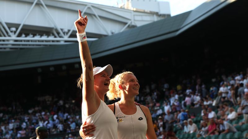Wimbledon | Mertens kan het niet bolwerken tegen oppermachtig duo Krejcikova/Siniakova
