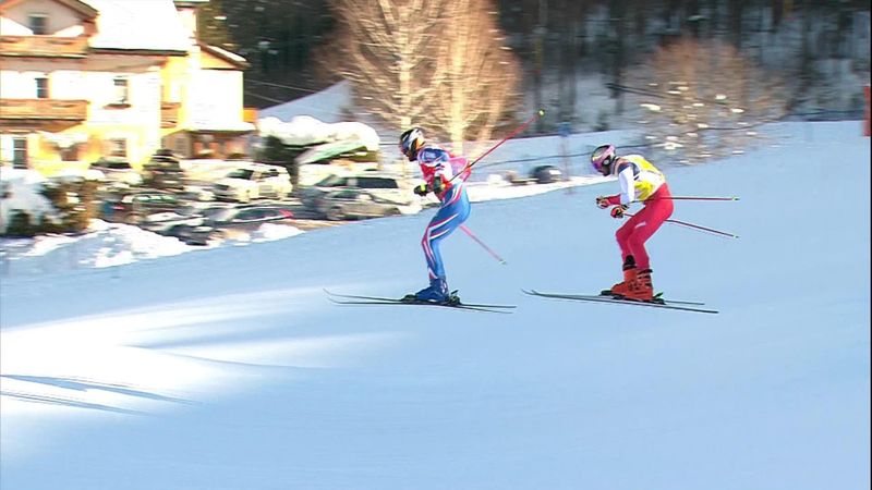 Skicross | Midol wint door op prachtig parcours in Innichen te profiteren van fout koploper