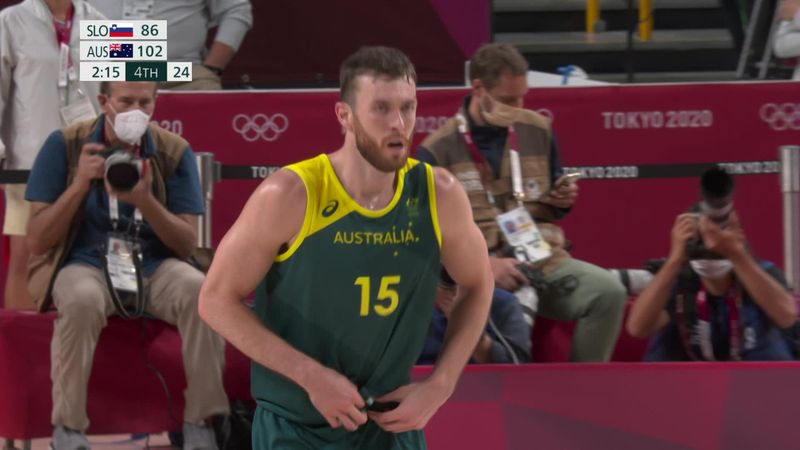 Tokyo 2020 - Australia mod Slovenia - Basketball – OL-højdepunkter