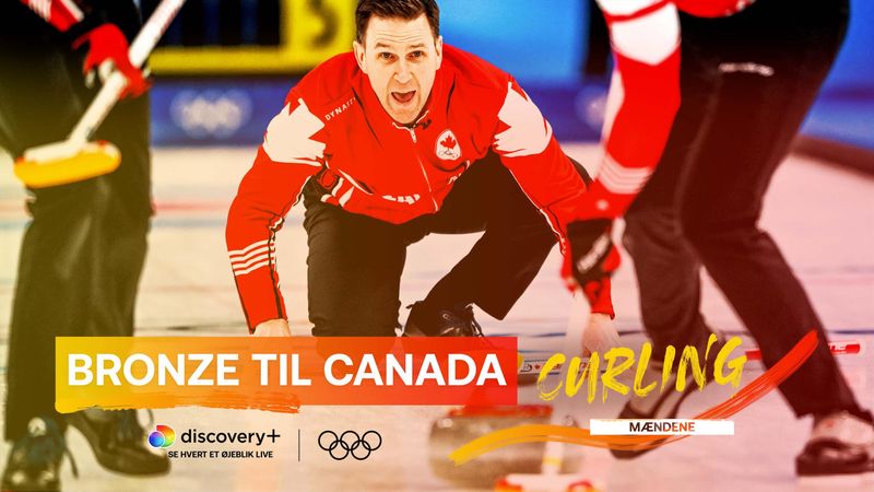 Highlights: Canada vinder bronze i herrecurling efter sejr over USA