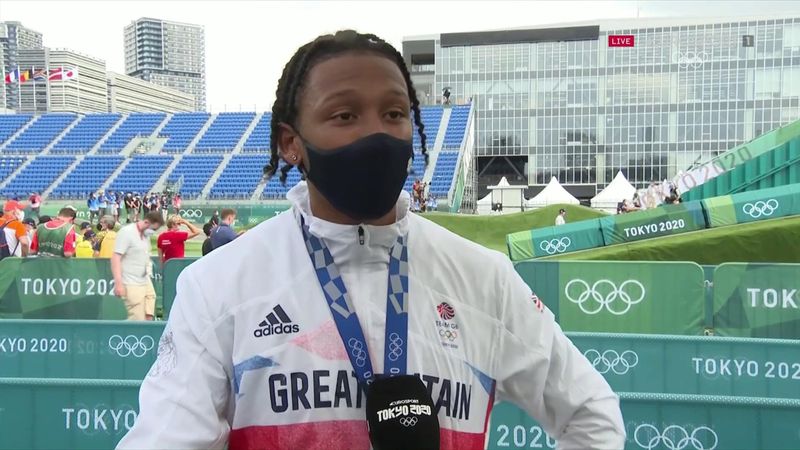 'I had an absolute blinder' - Whyte on grabbing BMX silver