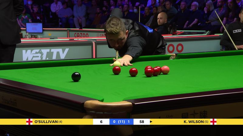 UK Championship | Kyren Wilson a reușit un break superb în meciul cu Ronnie O'Sullivan