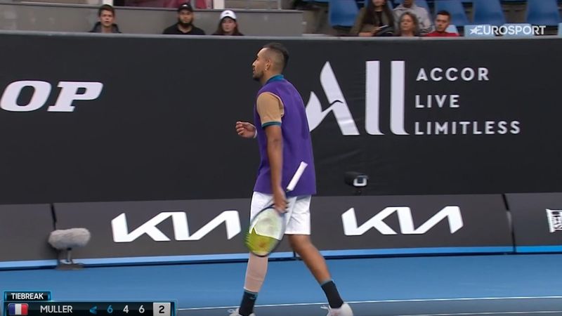 'It's your job!' - Kyrgios frustrated by umpire and ball kids