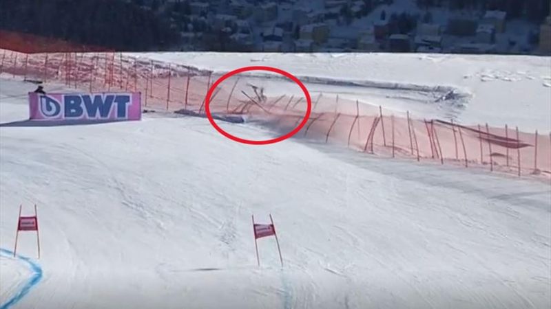 La brutal caída de Lara Gut-Behrami en St. Moritz desató la preocupación