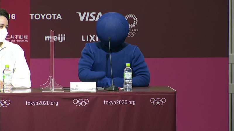 Tokyo 2020 Opening Ceremony: Pictogram-san at Press Conference
