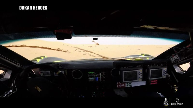 Onboard über Dünen und durch den Staub mit den Dakar-Helden