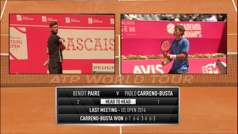 ATP Estoril: Pablo Carreño se cuela en la final derrotando a Benoit Paire