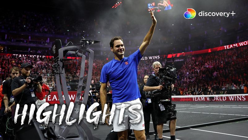 Highlights: Smuk afskedsstund overdøvede nederlag i Roger Federers punktum for karrieren