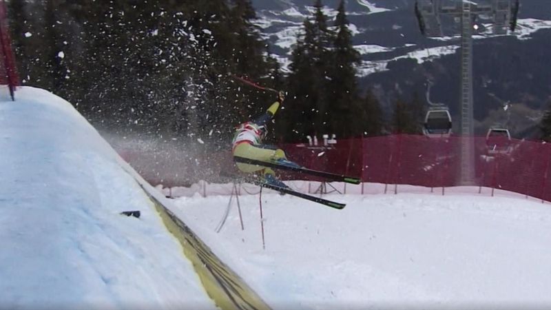 Spektakulärer Sturz: DSV-Skicrosser fliegt heftig ab