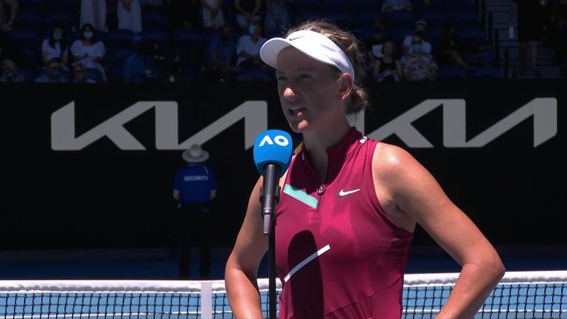 'What a story' - Azarenka's kind words for Alcott after beating Svitolina