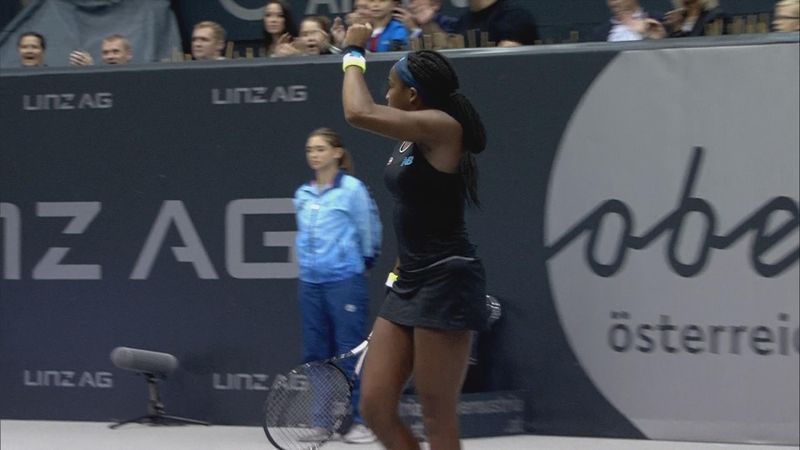Highlights: Gauff storms into WTA Linz final in style