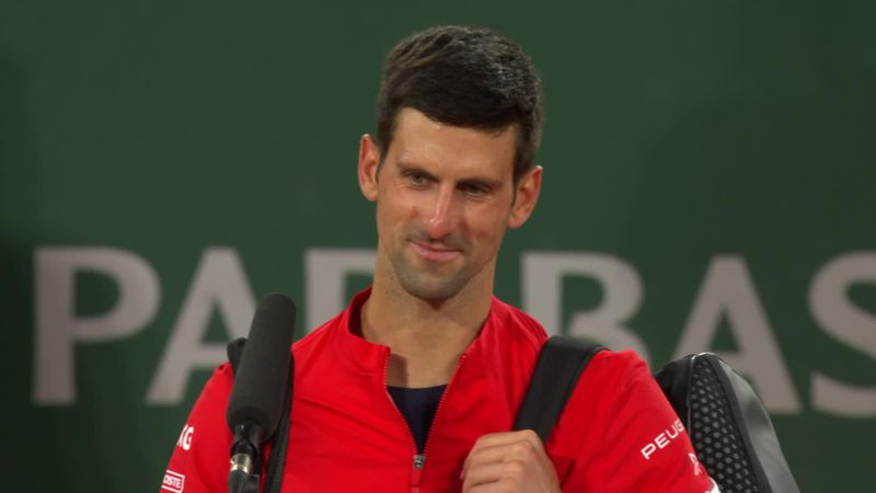 'Facing Nadal huge pressure' - Djokovic after epic win to reach final in Paris